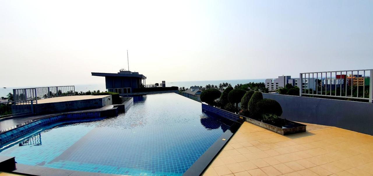 Cozy Near Beach 200M With Toproof Pool At Patio Bangsaen Eksteriør billede